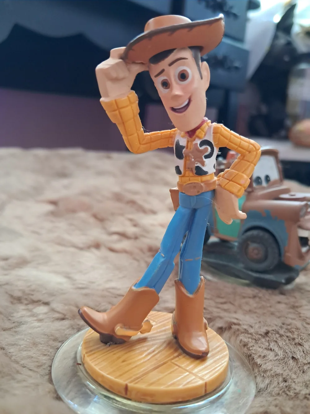 Disney Infinity Woody & Mater Playable Character Set - Toy Story & CARS
